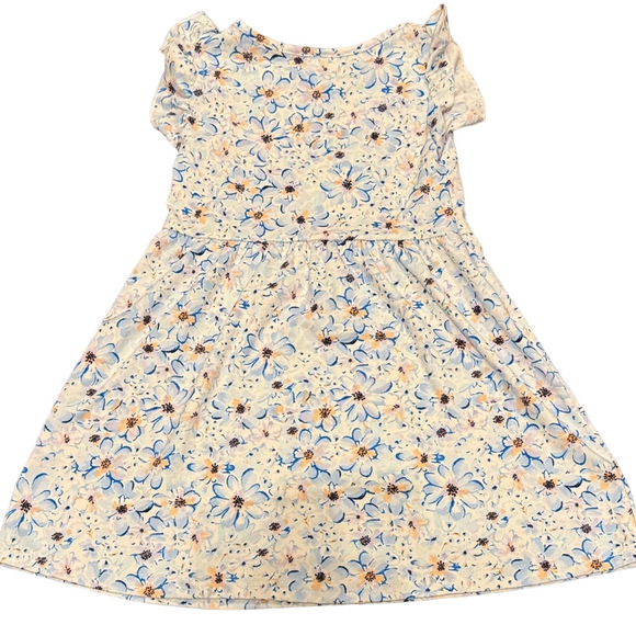**Bundle** Btween Blue Floral Kids Dresses Size 4 NWT  (1) - Picture 4 of 6